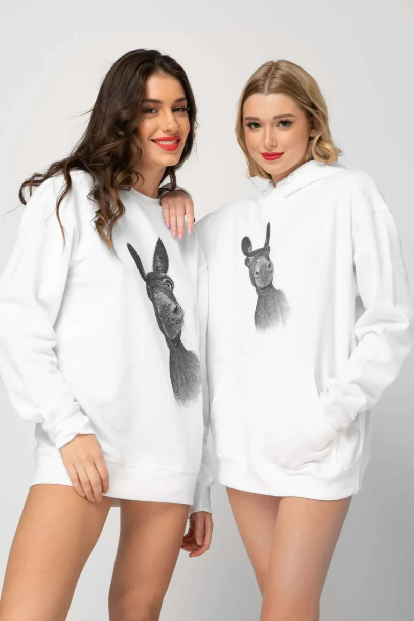 Donkey Love Hoodie 3000 – Image 4