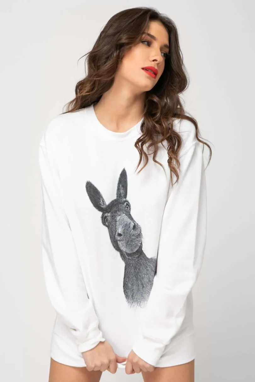 Unisex Donkey Sweatshirt 2002