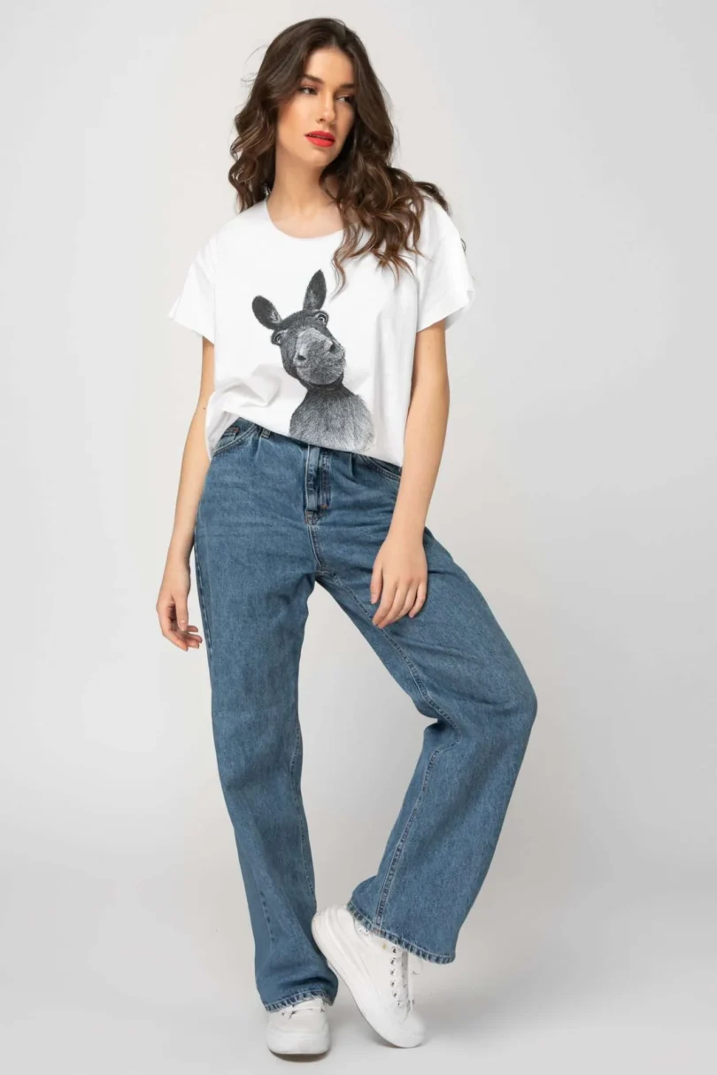 Donkey Love Crop T-shirt 1251