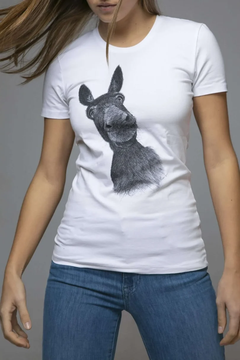 Donkey Love Woman’s T-shirt 2080 – Image 3
