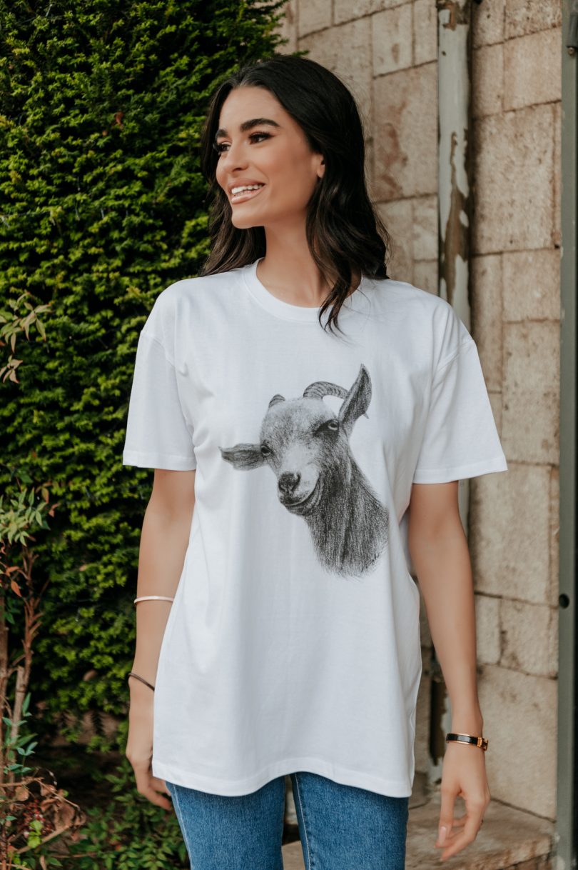 Goat-Love Men T-shirt 2062 – Image 2