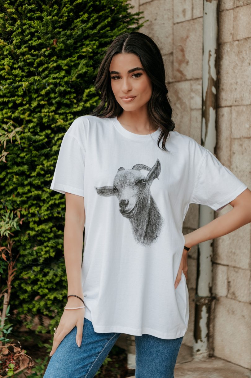 Goat-Love Men T-shirt 2062 – Image 5