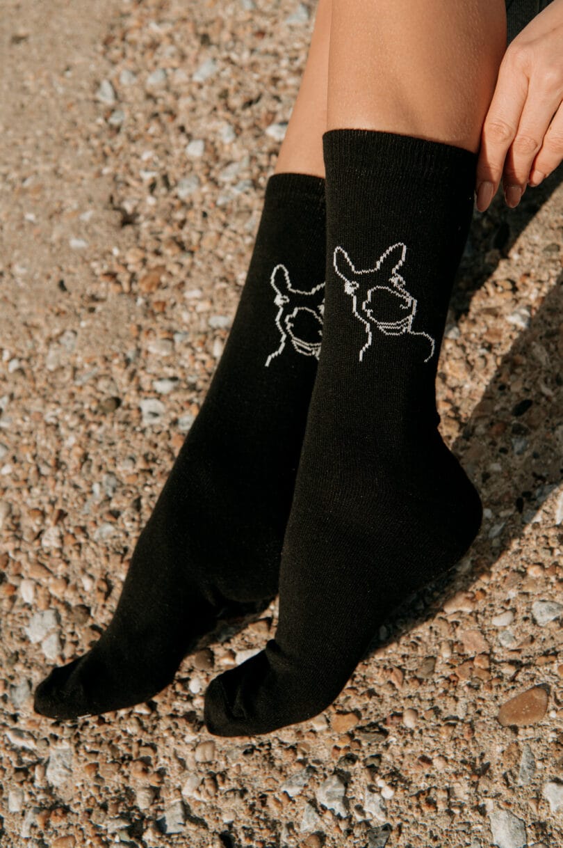 Donkey Love Socks Black 102 – Image 2