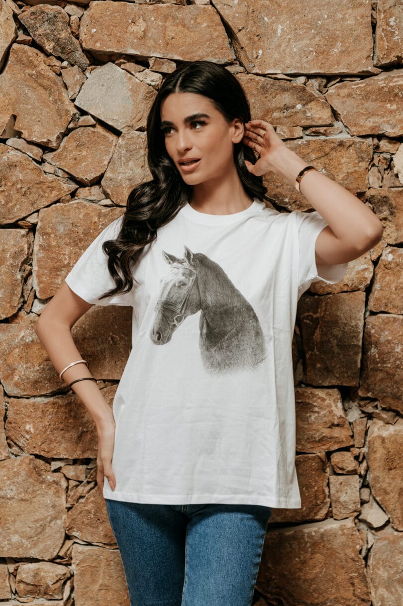 Horse T-shirt 1702 – Image 7