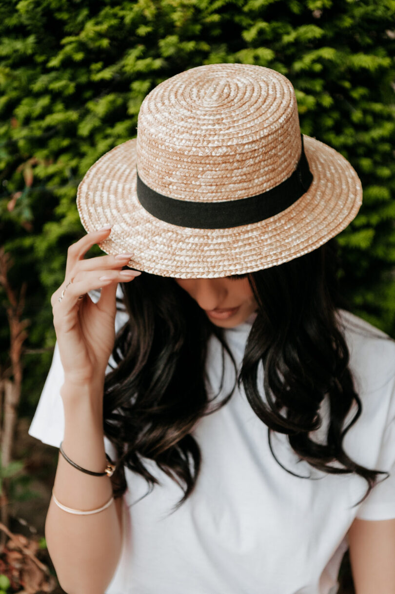 8012 HANDPAINTED ‘VENICE’ HAT – Image 4