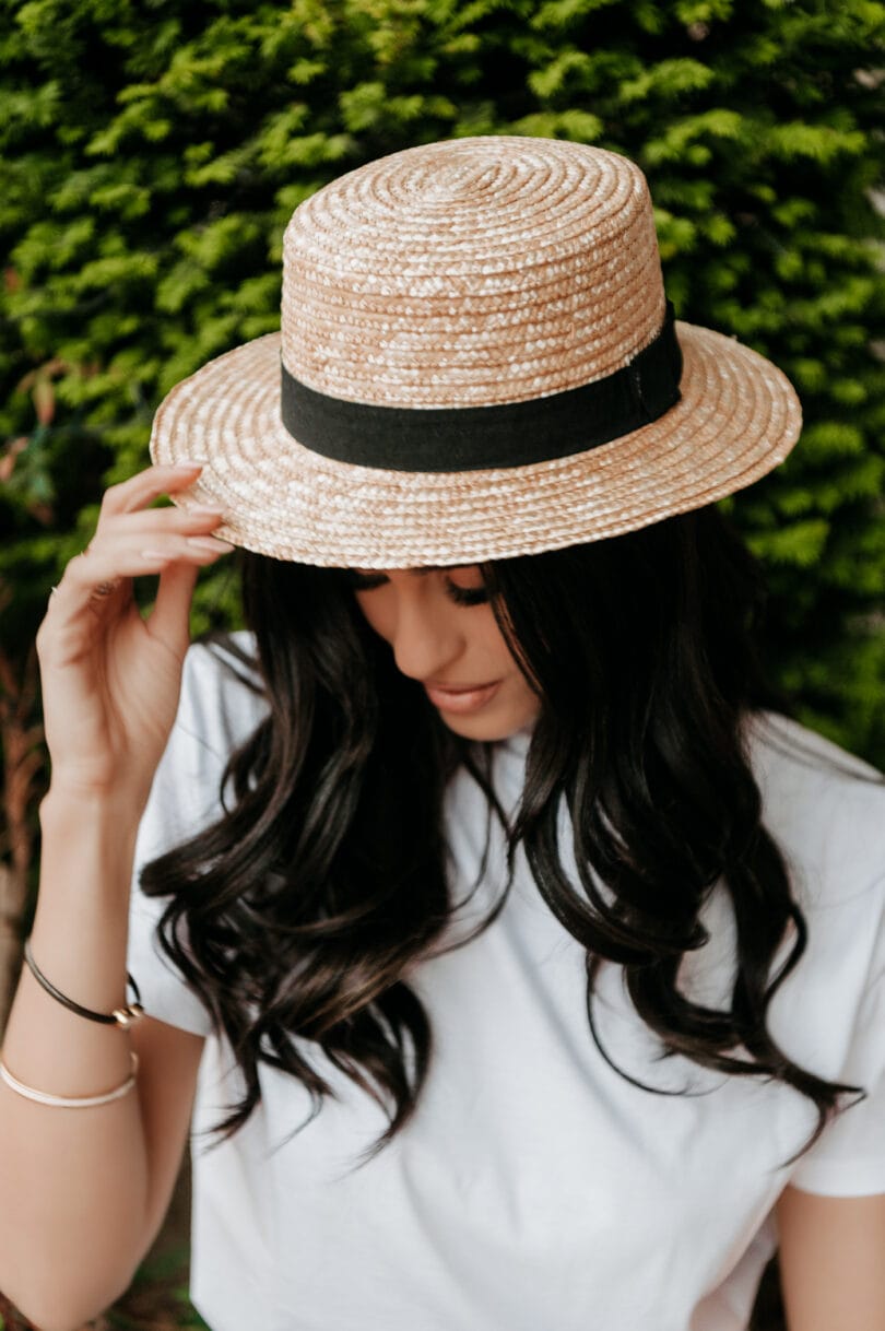 8012 HANDPAINTED ‘VENICE’ HAT – Image 3