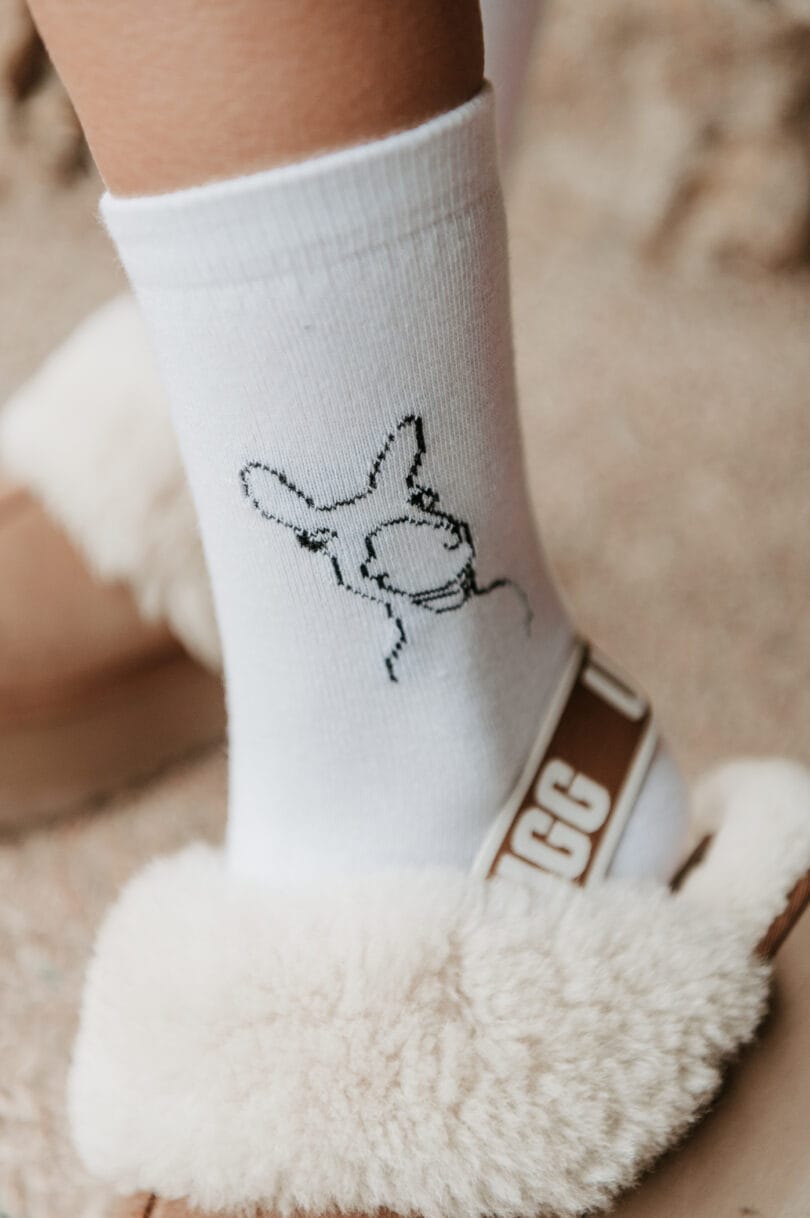 Donkey Love Socks White 102 – Image 2