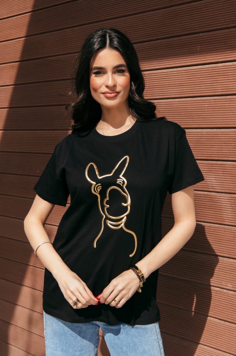Donkey Love Gold 3D T-shirt 1709