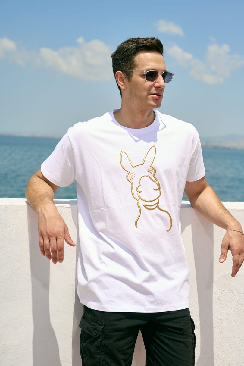 Donkey Love Gold 3D T-Shirt 1709A