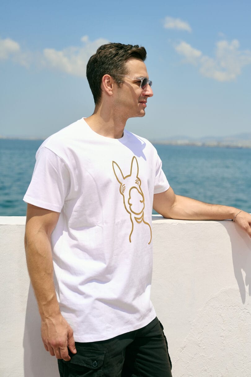Donkey Love Gold 3D T-Shirt 1709A – Image 2