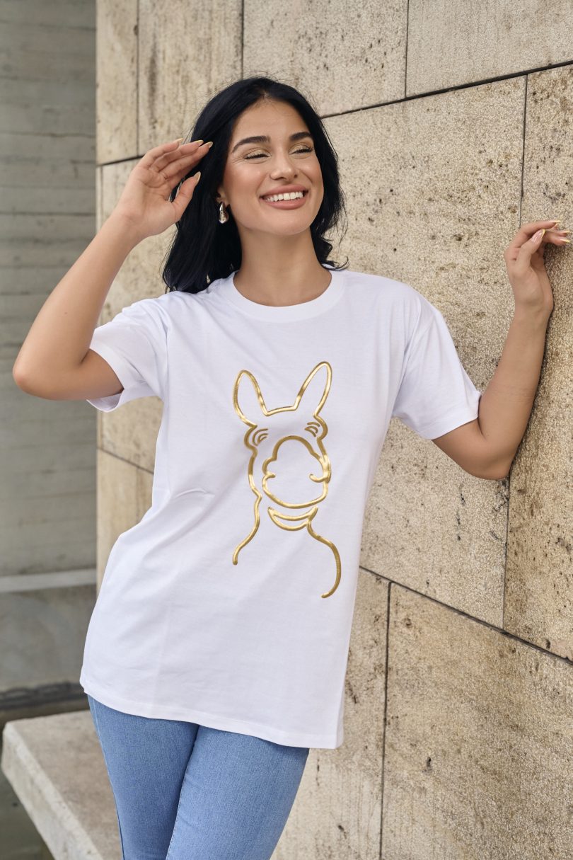 Donkey Love Gold 3D T-Shirt 1709A – Image 8