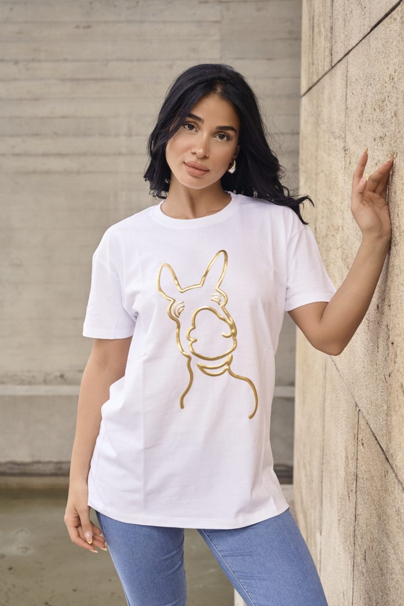 Donkey Love Gold 3D T-Shirt 1709A – Image 9