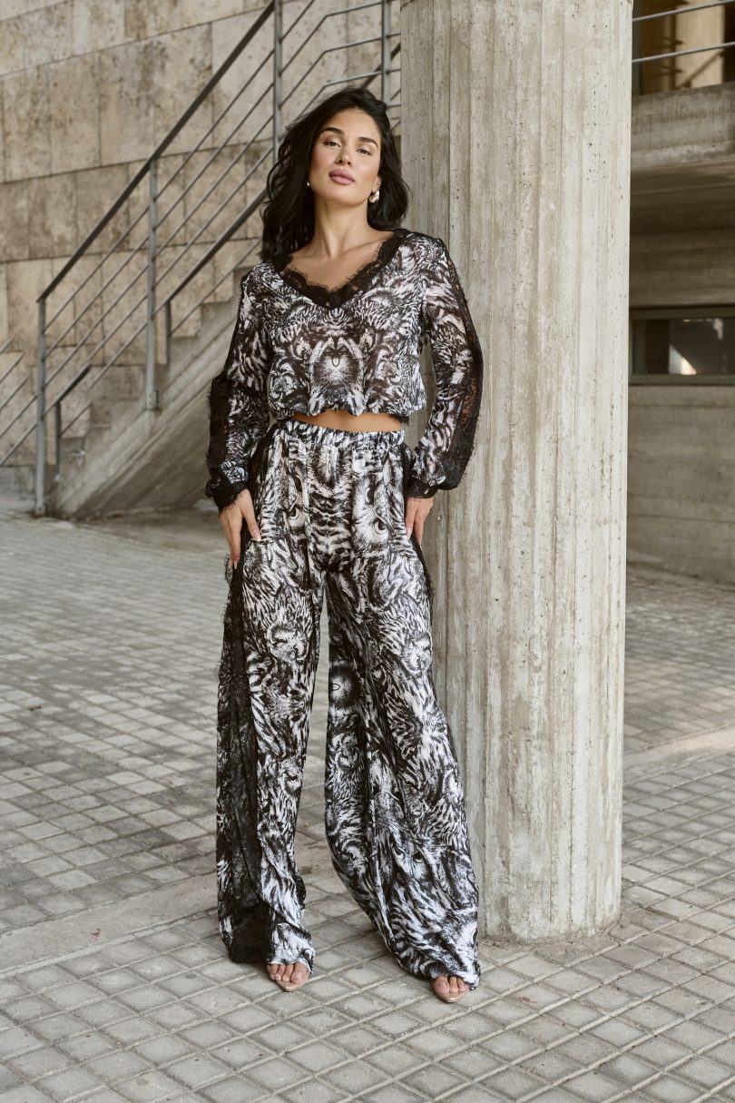 LESS IS MORE-MATCHING OWL SET WITH PANTS 1721